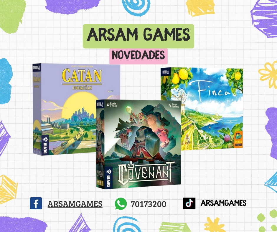 ARSAM GAMES - 🎲 ¡Llegó el primer restock del 2026! 🎲... | Facebook