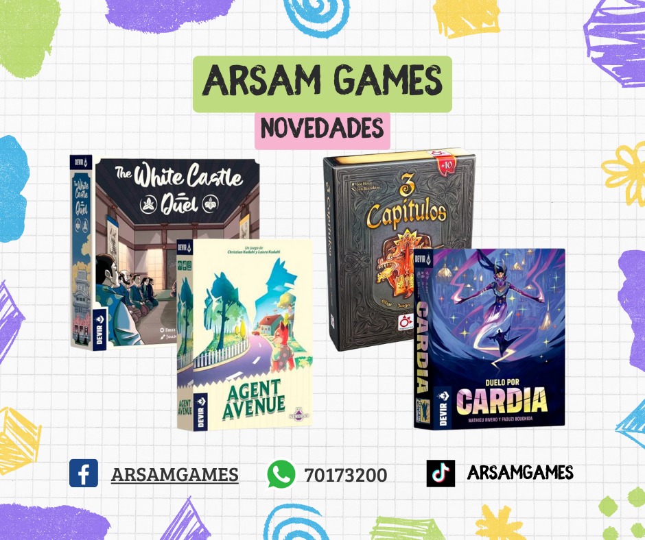 ARSAM GAMES - 🎲 ¡Llegó el primer restock del 2026! 🎲... | Facebook