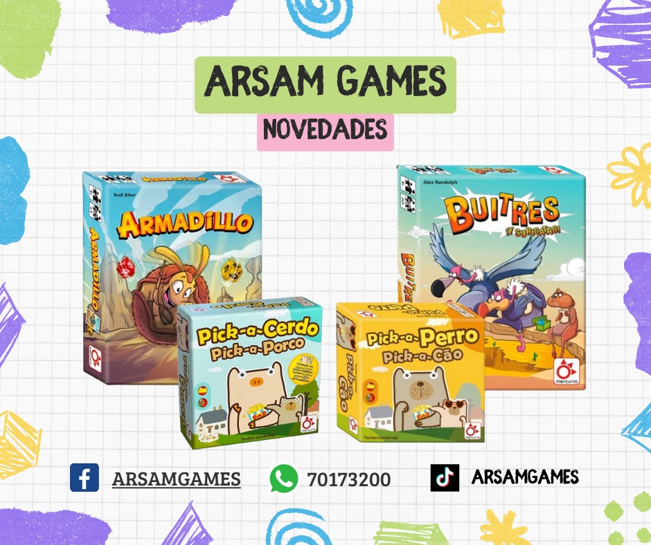 ARSAM GAMES - 🎲 ¡Llegó el primer restock del 2026! 🎲... | Facebook