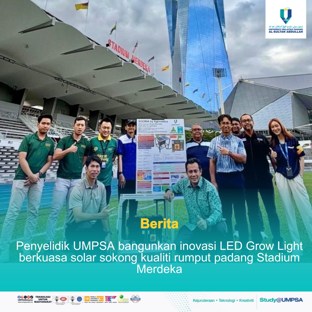 UMPSA - #umpsanews Keperluan untuk mengekalkan kualiti rumput padang ...