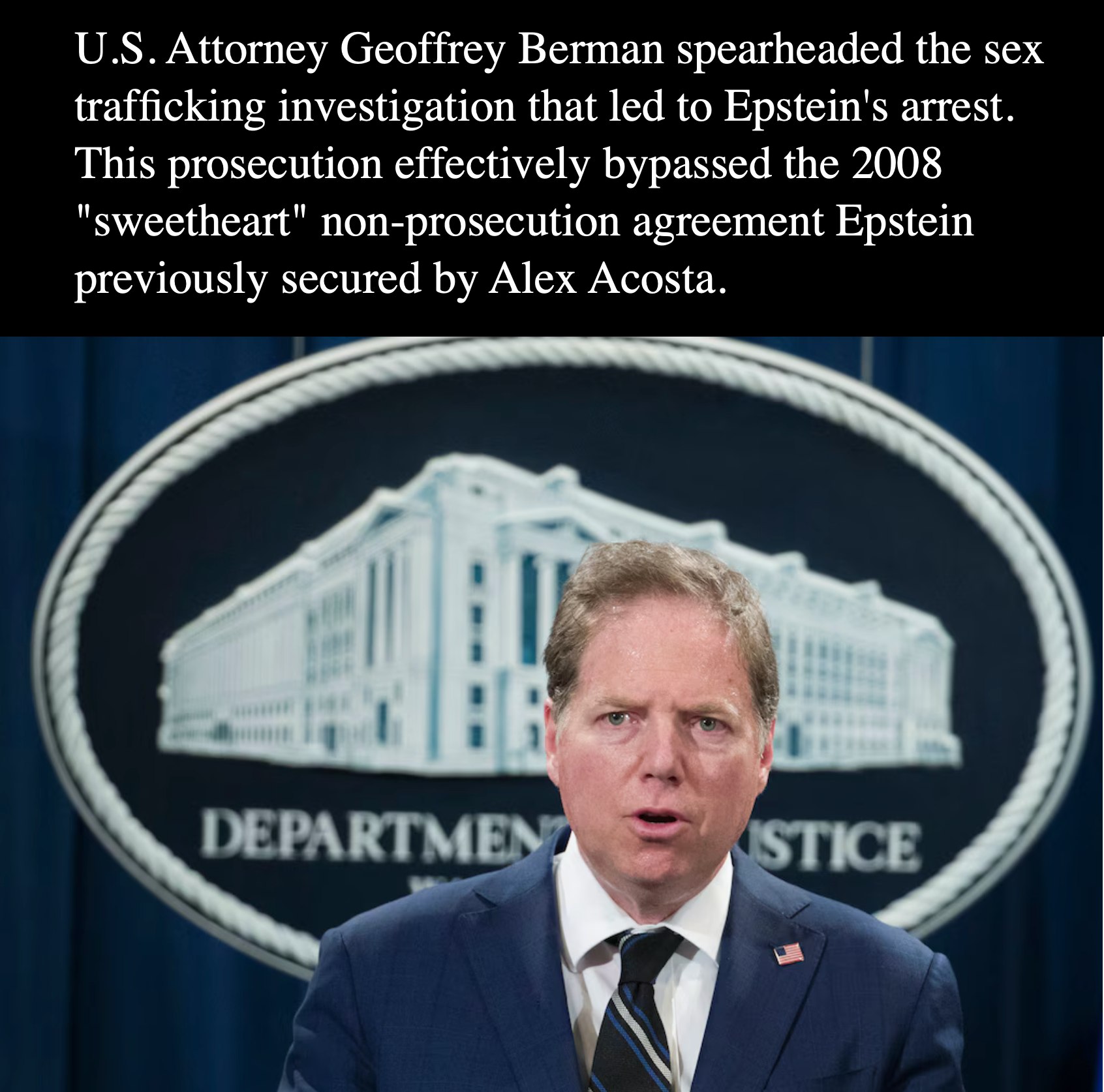 Senator - WHAT HAPPENED TO GEOFFREY BERMAN—he got the usual reward from ...