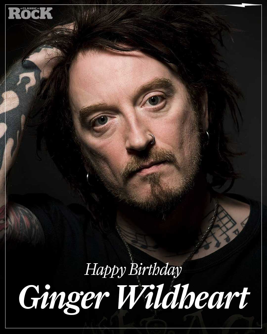 Happy Birthday to Ginger Wildheart, leader of The Wildhearts and