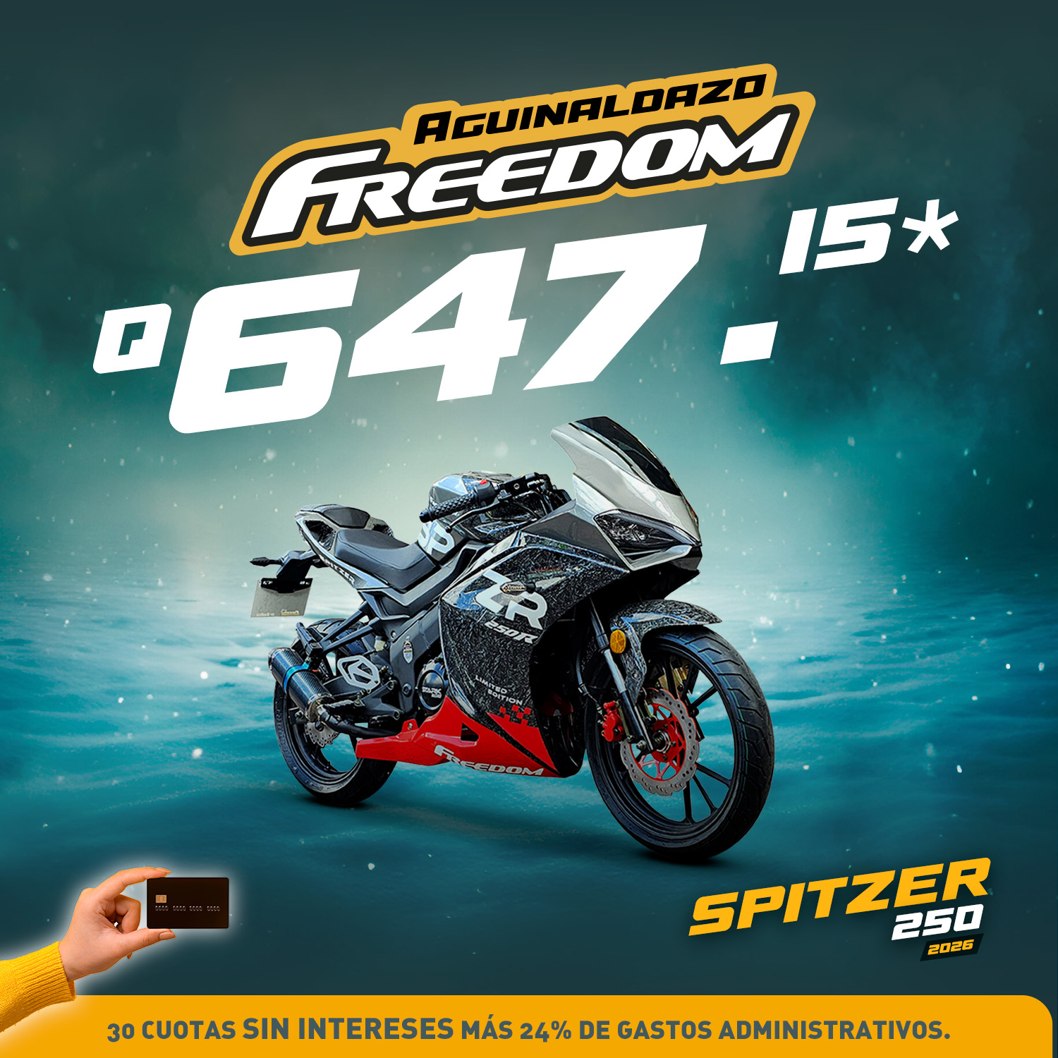 Motos - La Spitzer 250 está hecha para dominar la calle. 😎🔥 Compra la ...
