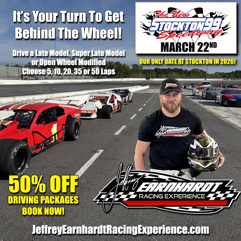 Jeffrey Earnhardt Racing Experience at Stockton 99 Speedway
