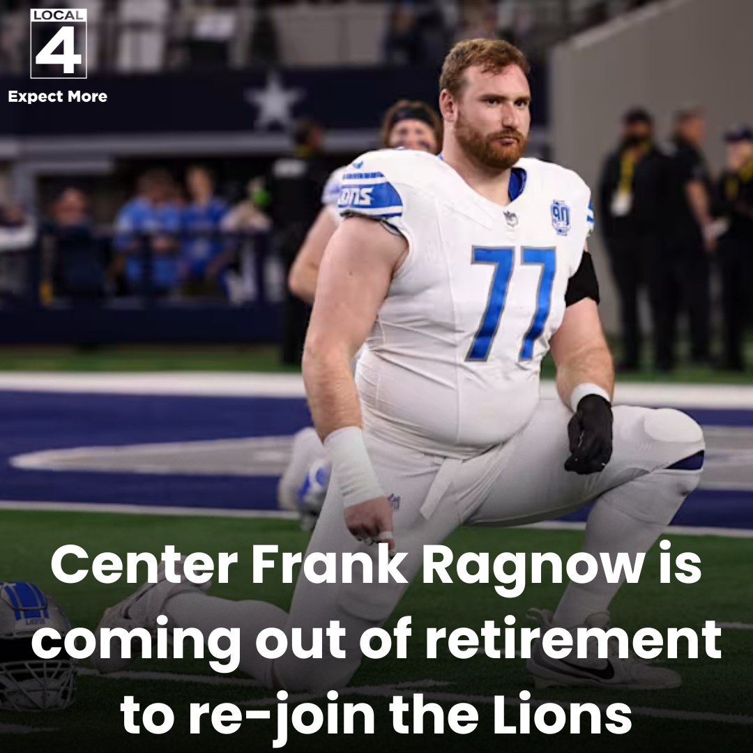 is frank ragnow coming back to the lions Image 7