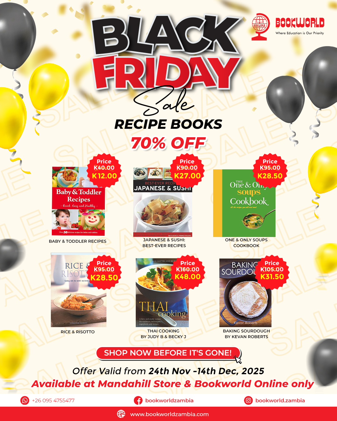 Bookworld - Black Friday Steal! Your next favourite recipe is just a ...