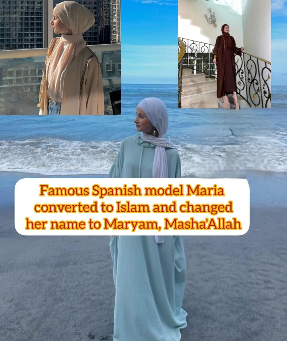 Converts - 🕊️ From María to Maryam: A Journey of Faith Maryam was born ...