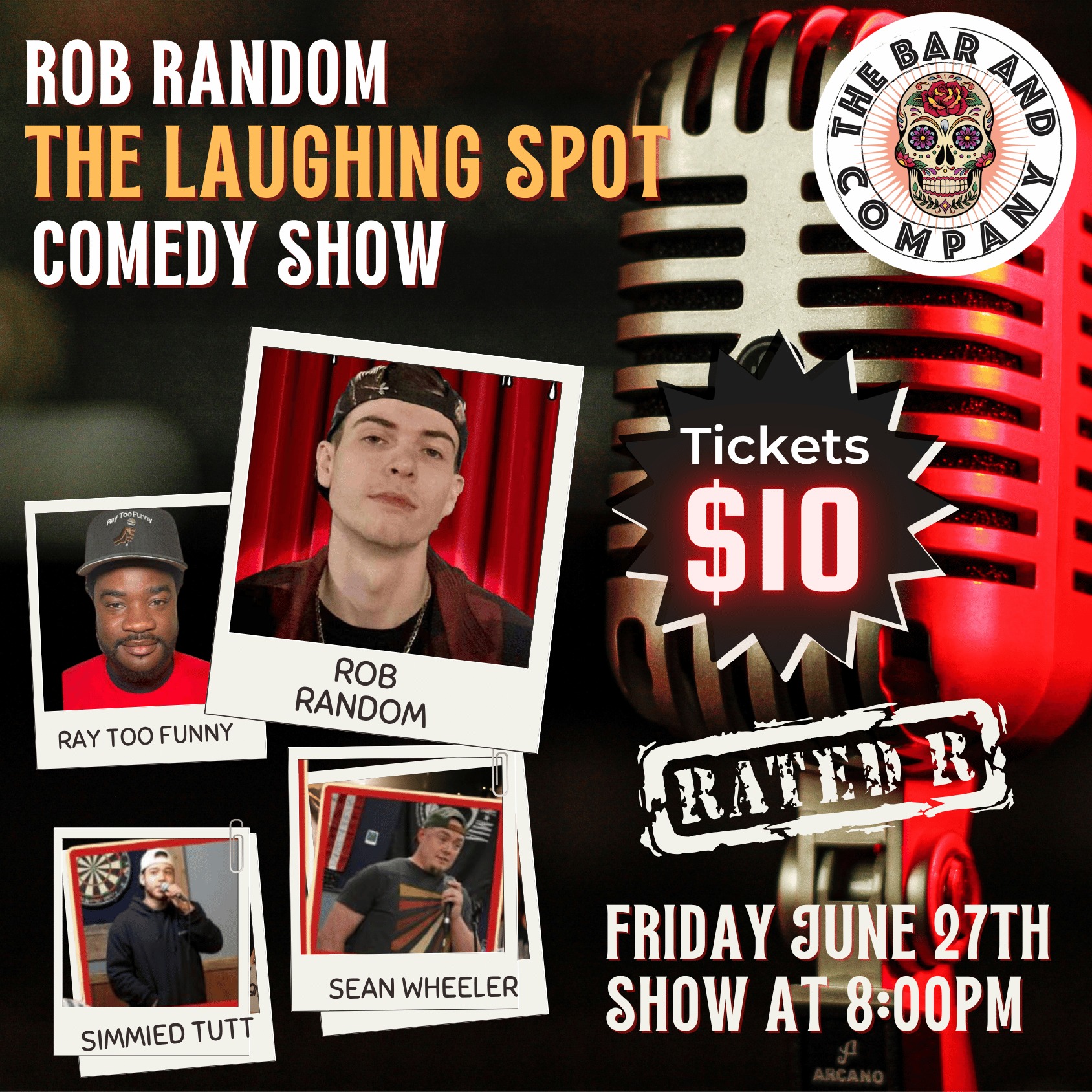🎤 Get ready to laugh your face off!... - The Bar and Company | Facebook