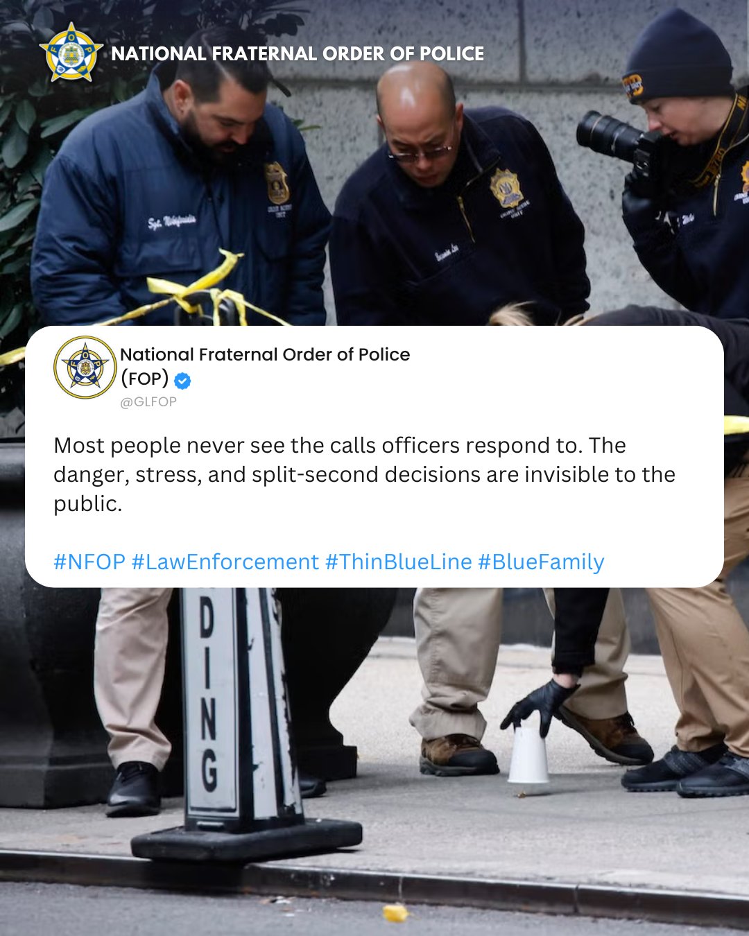 Understanding the job... - National Fraternal Order of Police | Facebook