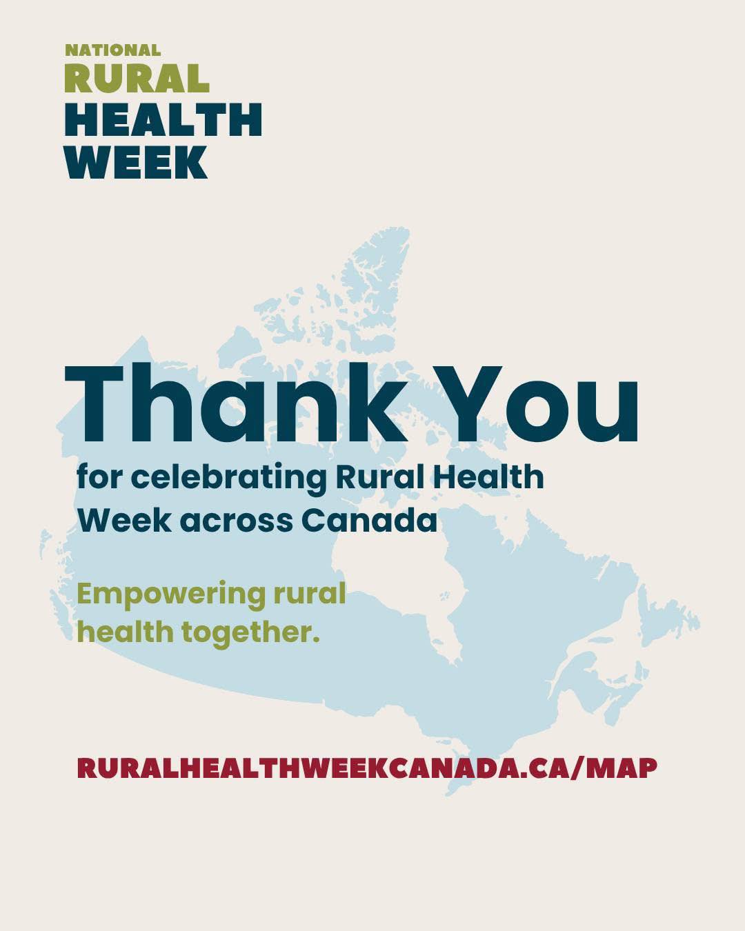 Rural - Thank You for Celebrating Rural Health Week 2025! 🗺 See some of ...