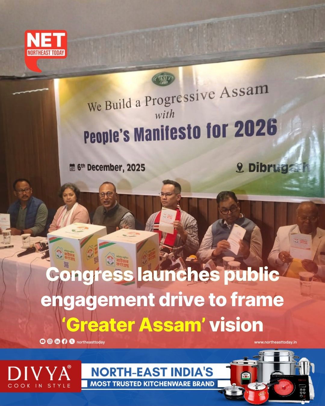 Northeast - #Assam | The Congress party’s Assam unit has launched a ...