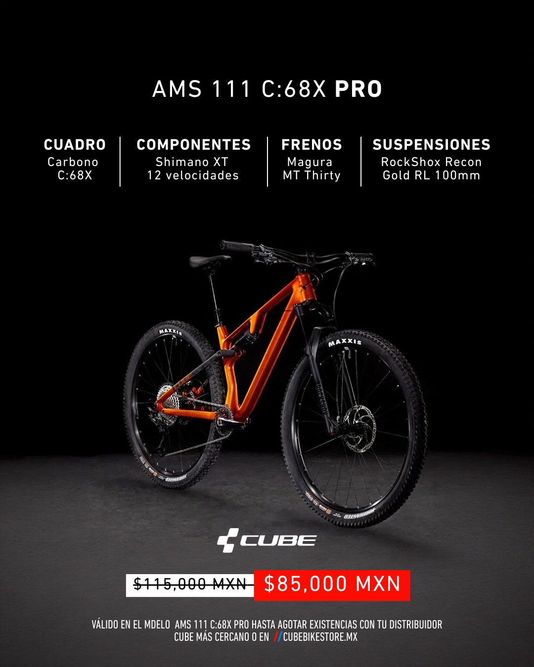 CUBE Bikes Mexico added a new photo. - CUBE Bikes Mexico