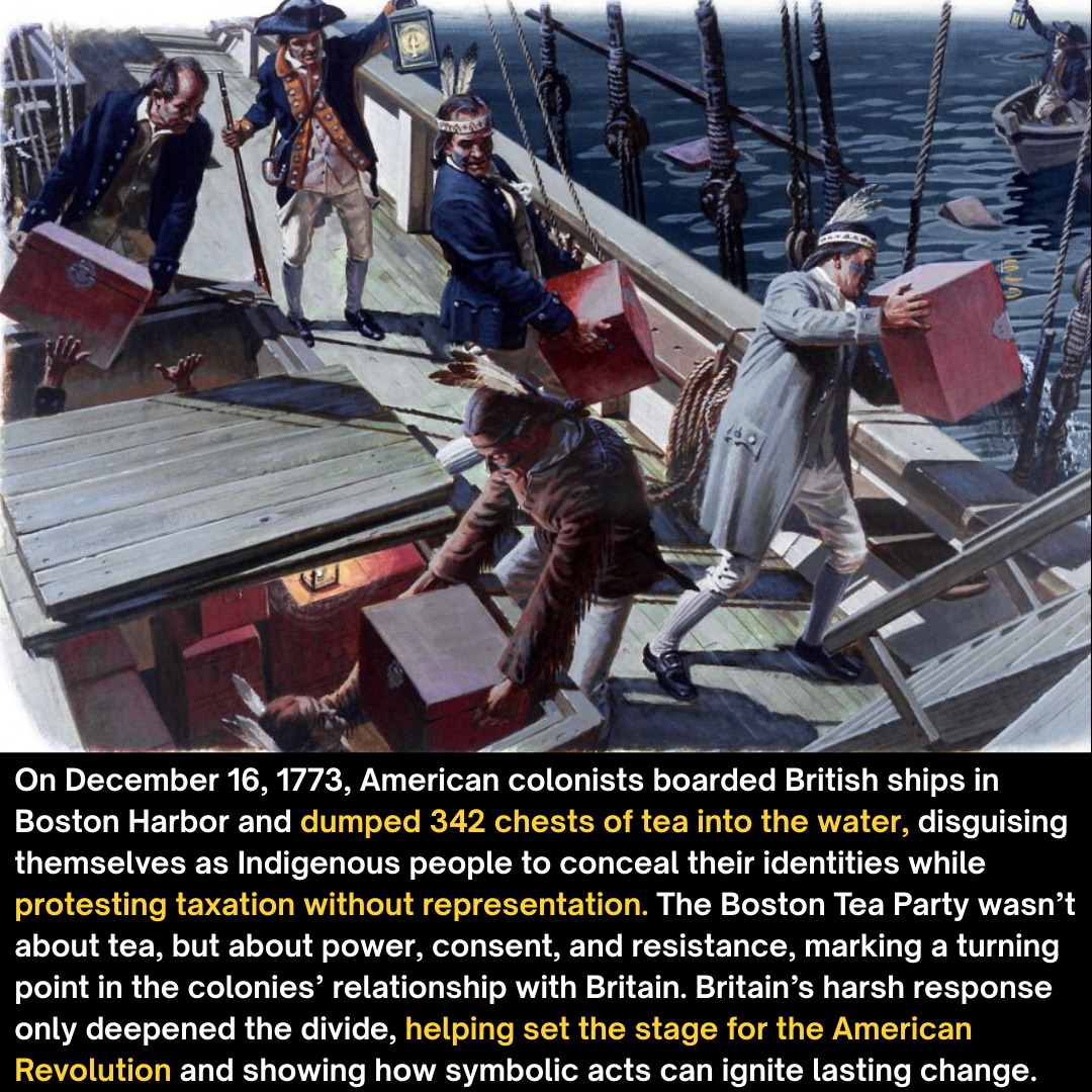 The Vintage - On December 16, 1773, Boston Harbor became the stage for ...