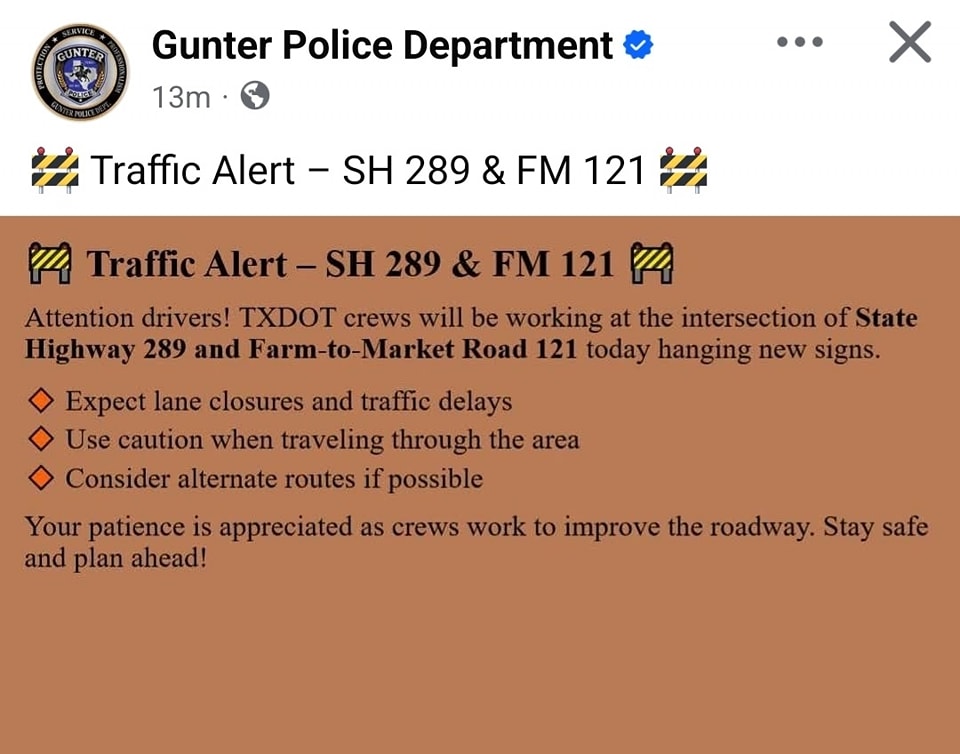 Grayson - 🚨PSA TRAFFIC ALERT🚨 https://www.facebook.com/share/1AiRU9cthu ...