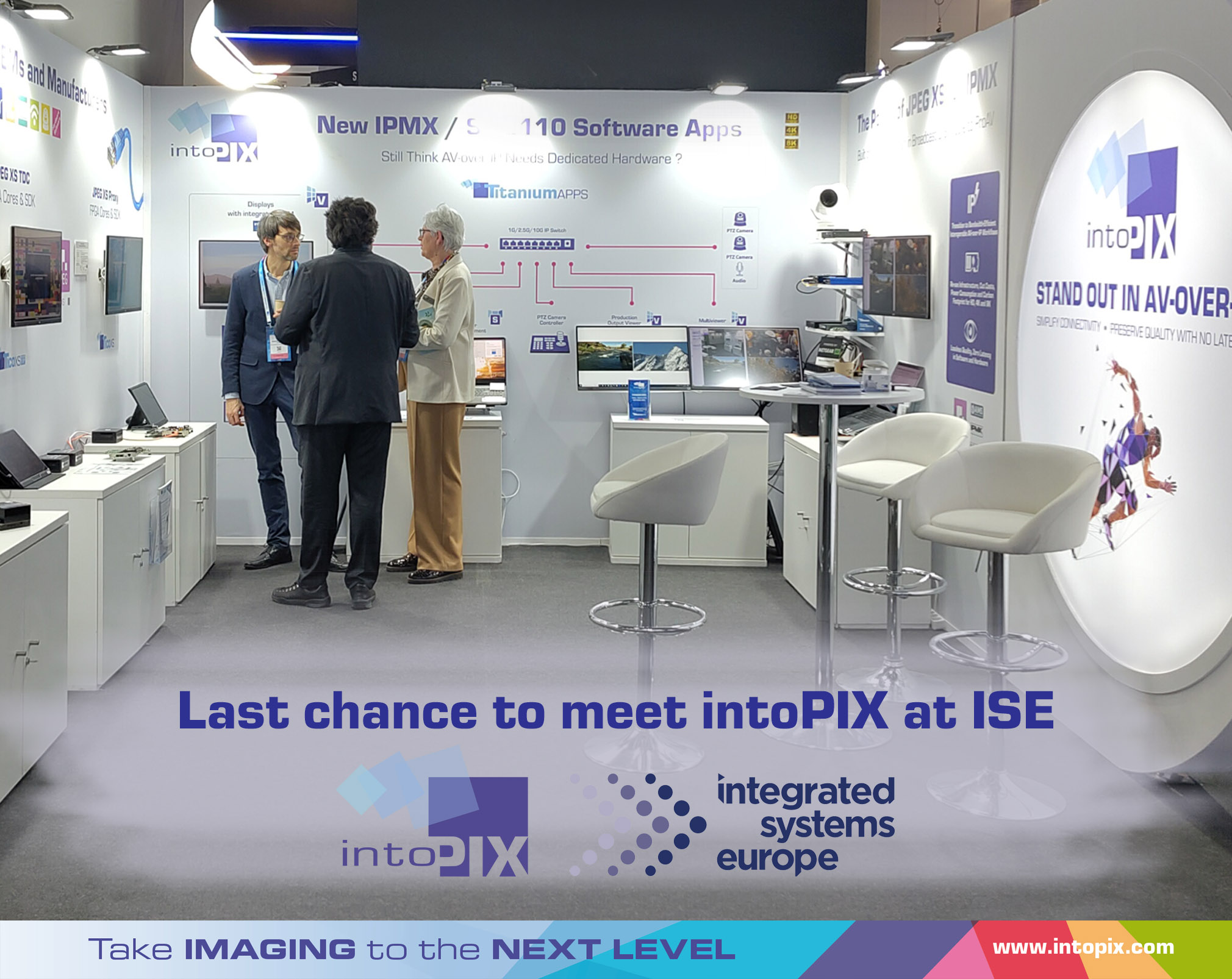 intoPIX - ⚠️ Last chance to meet intoPIX at ISE 2025 ⚠️ It's the final ...