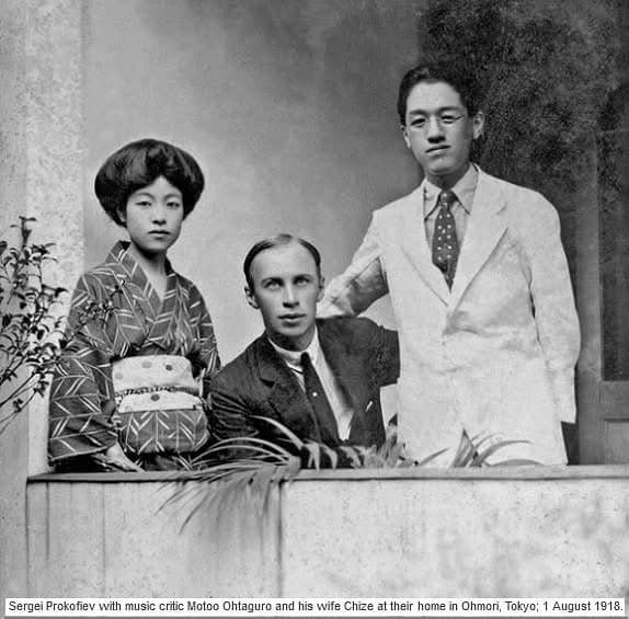 In Tokyo on 1 Aug 1918, Sergei... - Legendary Musicians