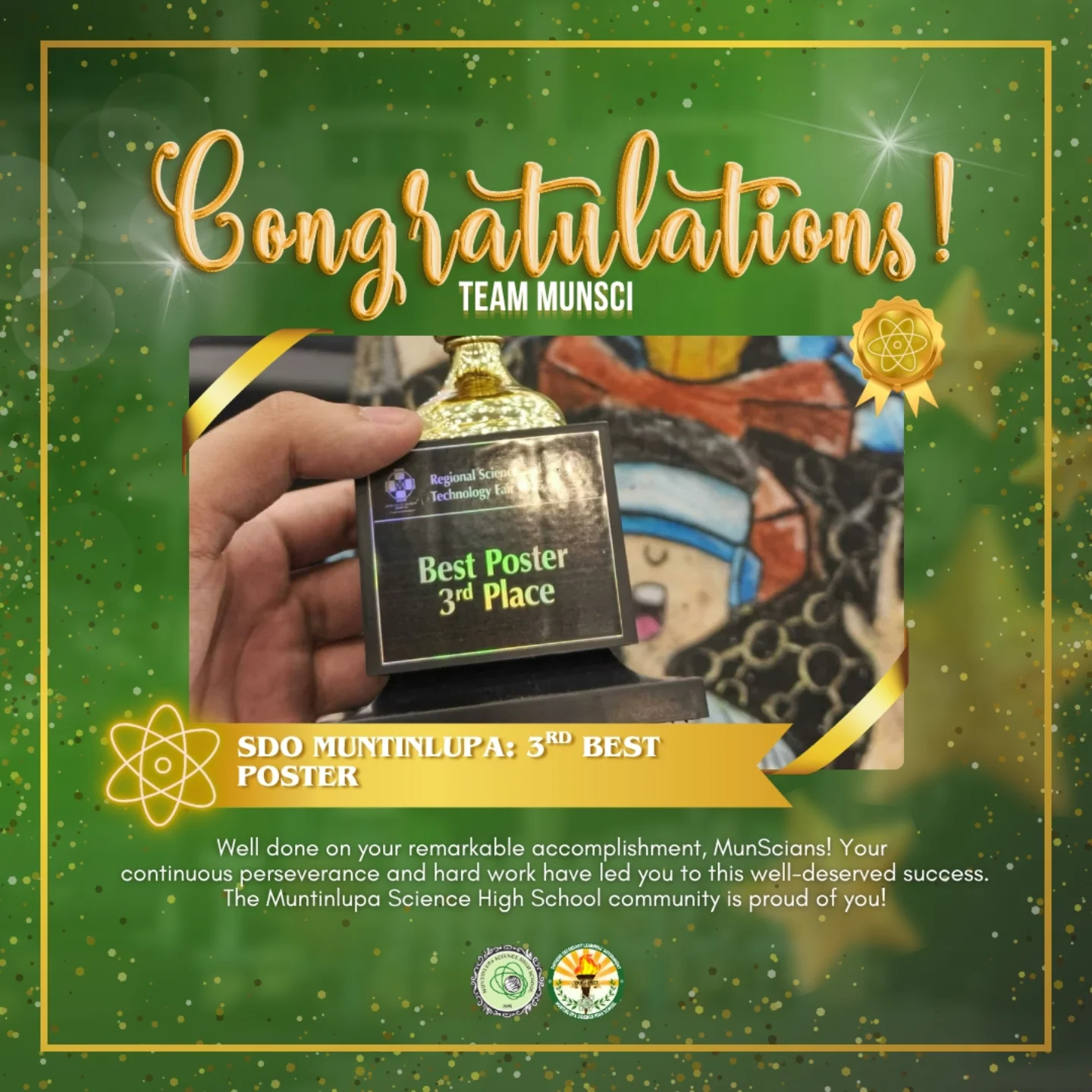 CONGRATULATIONS, MUNSCIANS! | Regional Science and Technology Fair 2025 ...