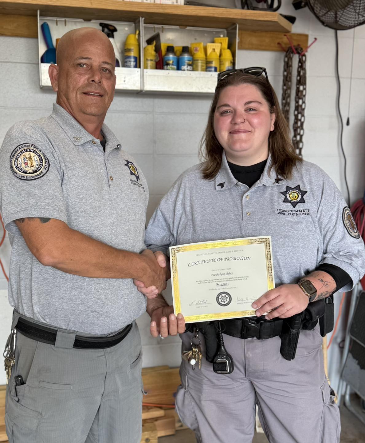 Lexington-Fayette - Congratulations, Sgt. Riley! We’re proud to ...
