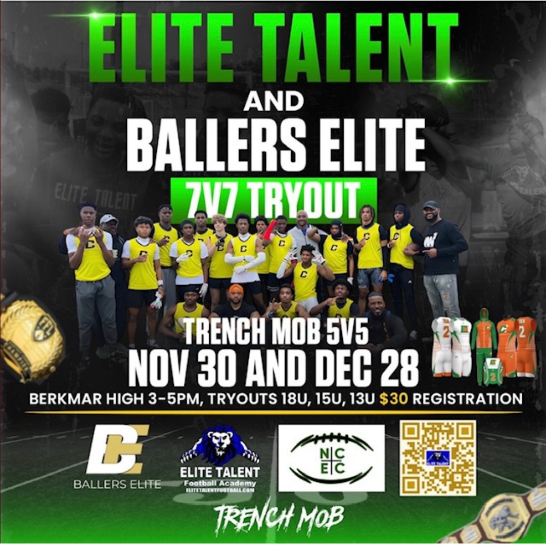 The NCEC - 🚨 Elite Talent 7v7 & 5v5 Tryouts! 🚨 It’s that time again ...
