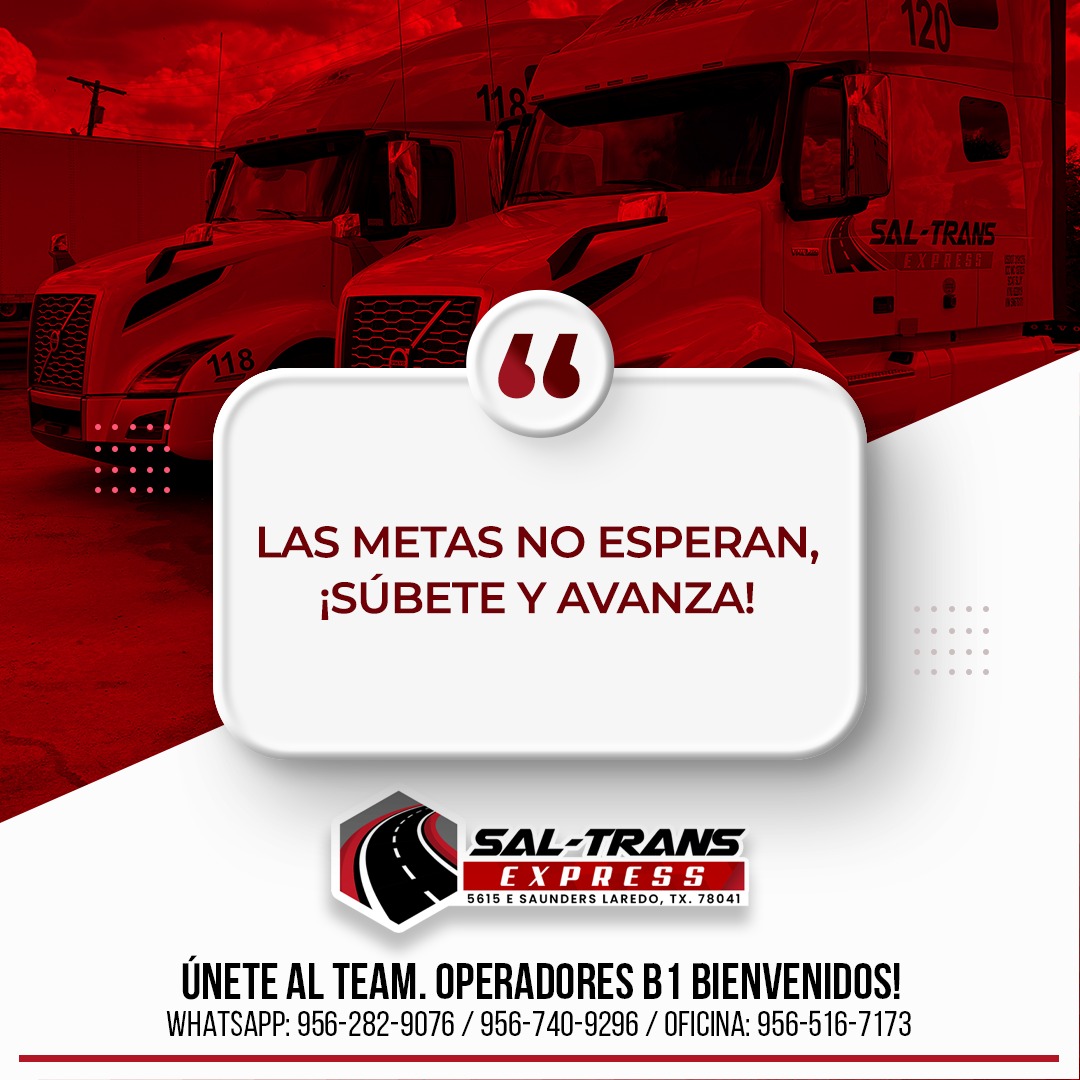 SAL-Trans - En Sal-Trans lo sabemos bien. Cada ruta recorrida, cada ...