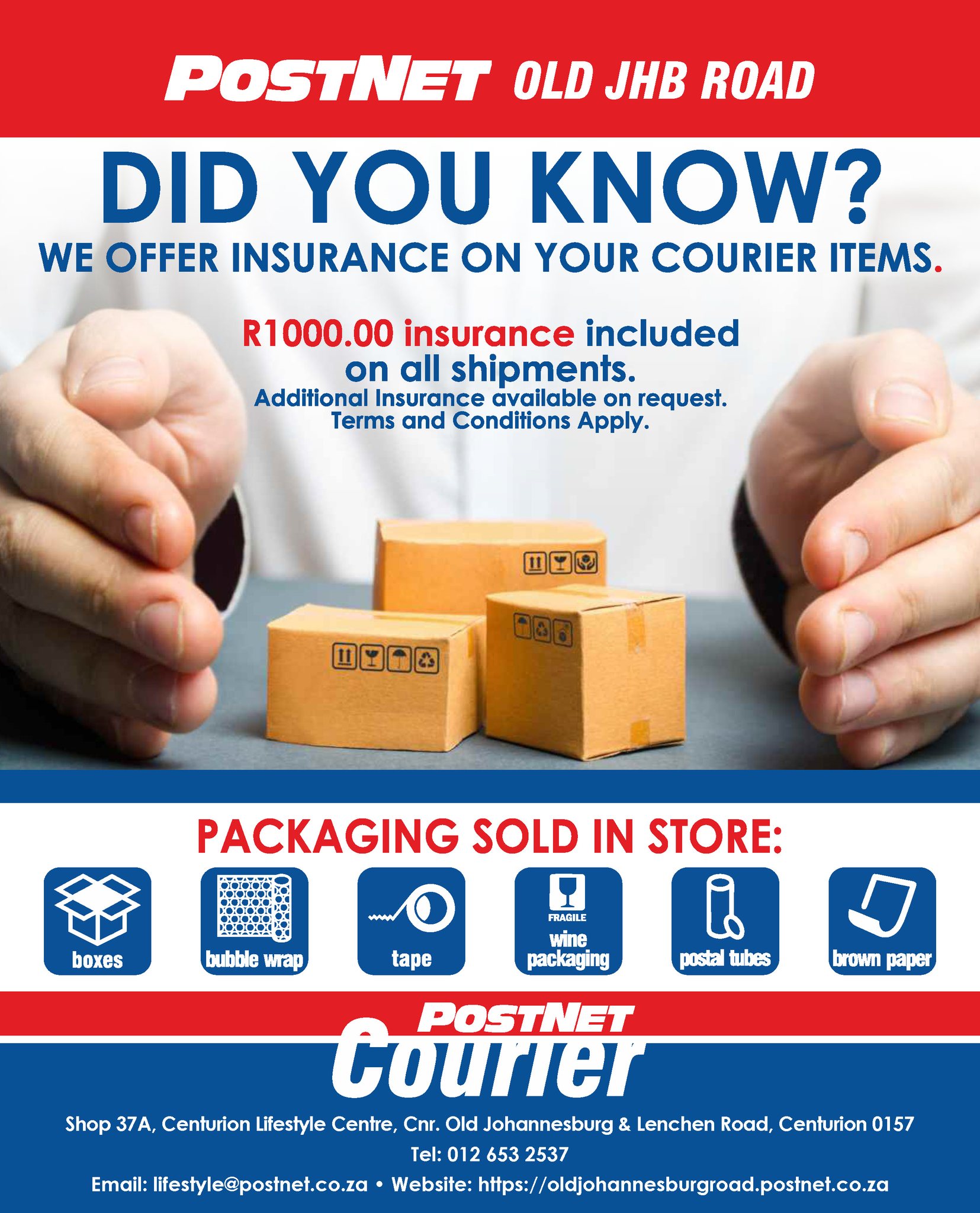 PostNet - 📦 DID YOU KNOW? We offer INSURANCE on your courier items ...