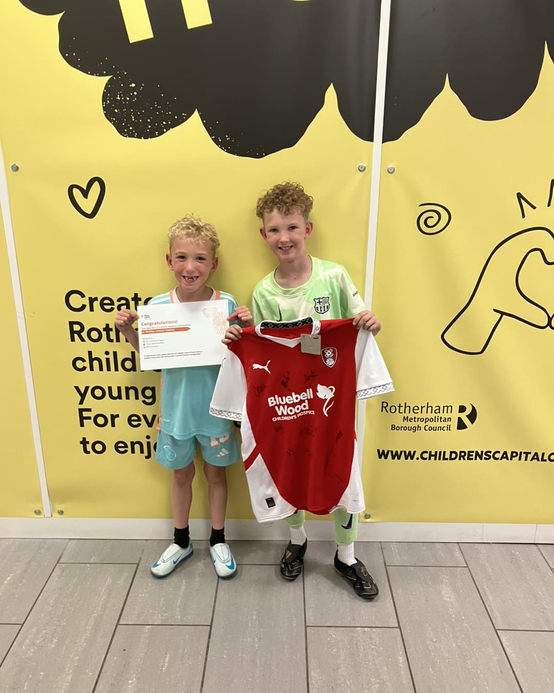 Maltby - Congratulations to Luke who won our raffle for the free 3 ...