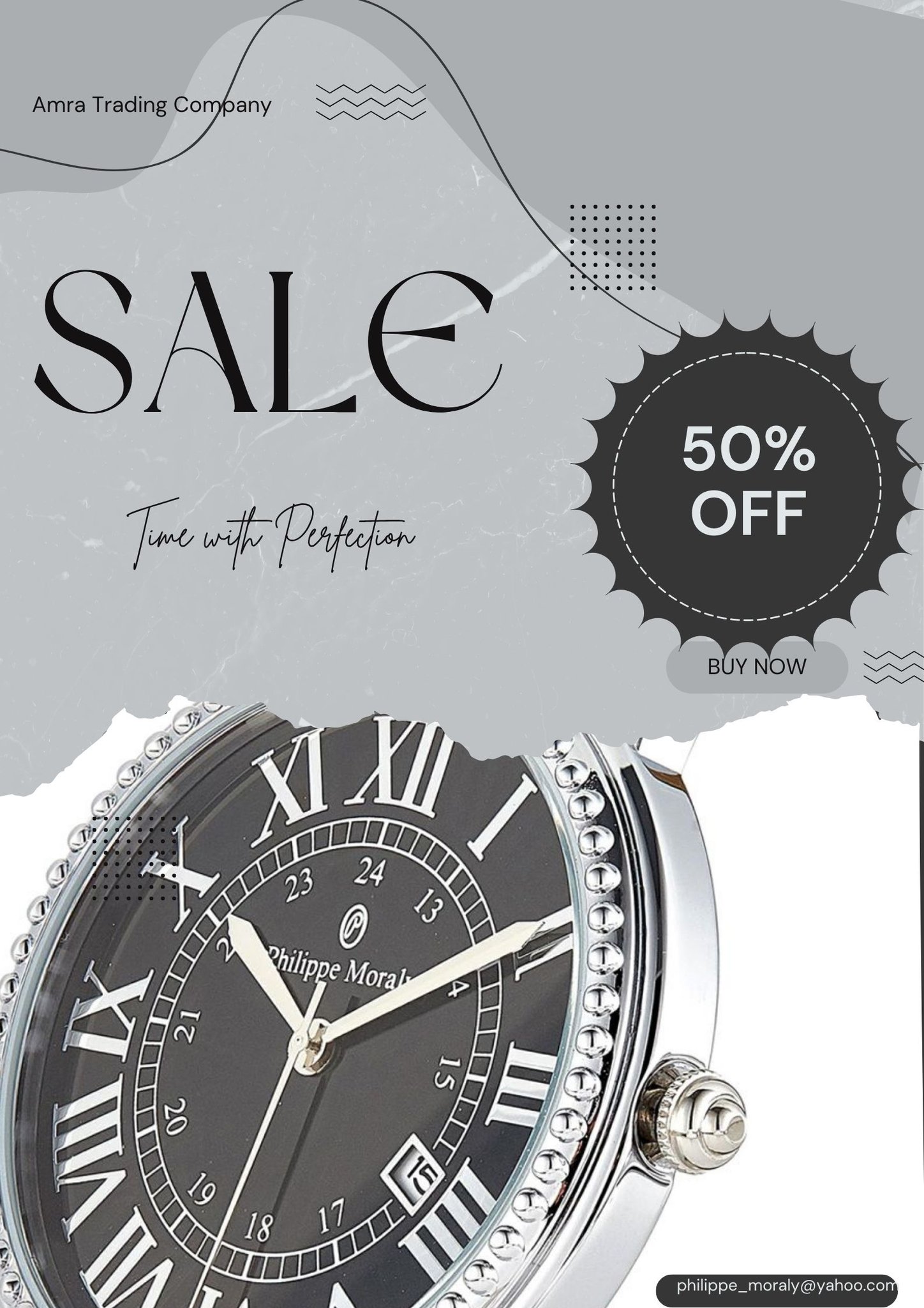 Amra - Maintain your schedule and elegance with this Philippe 
