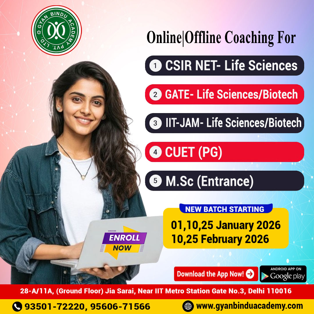 Csir Ugc Net Jrf / Icmr / Dbt / Tifr / Jnu Life Sciences | Facebook