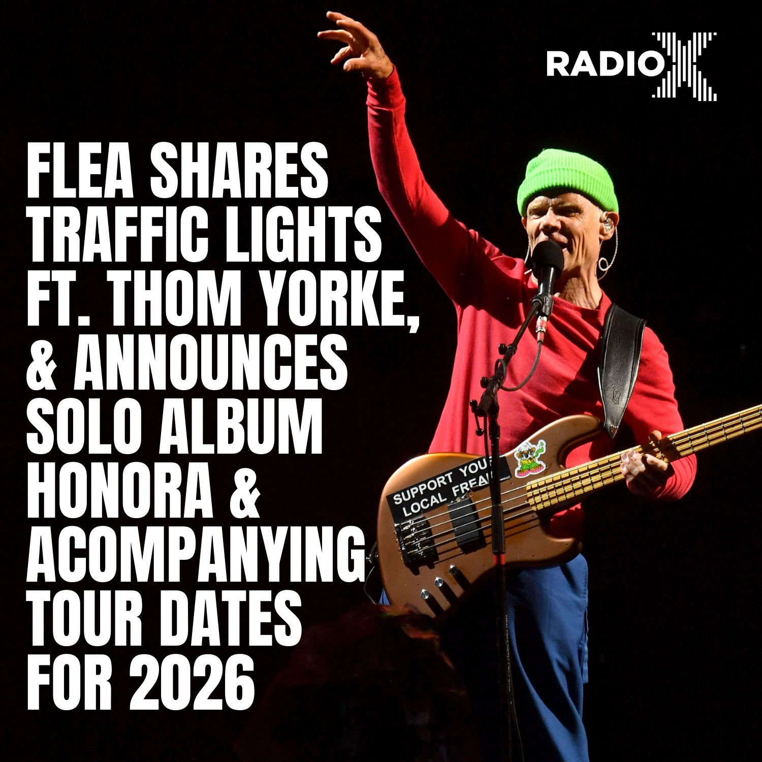 限定REDレコードFlea フリー レッドホットチリペッパーズradiohead 限定REDレコードFlea フリー レッドホットチリペッパーズradiohead