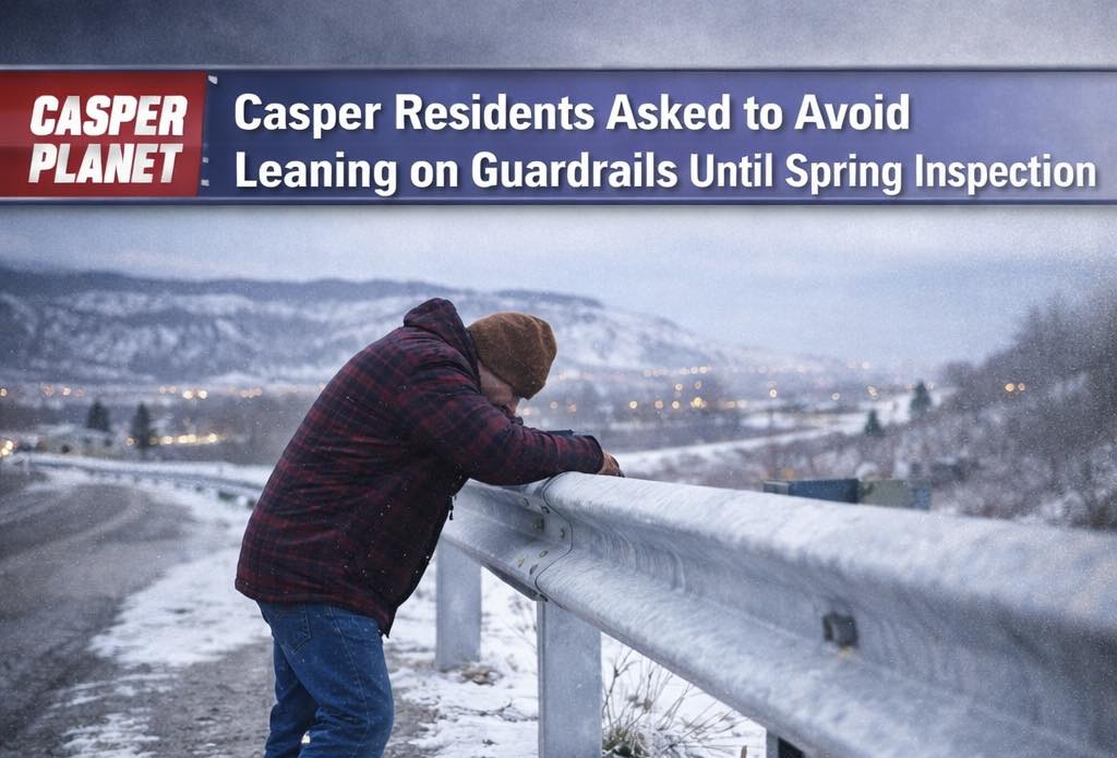 Casper - Casper Residents Asked to Avoid Leaning on Guardrails Until ...