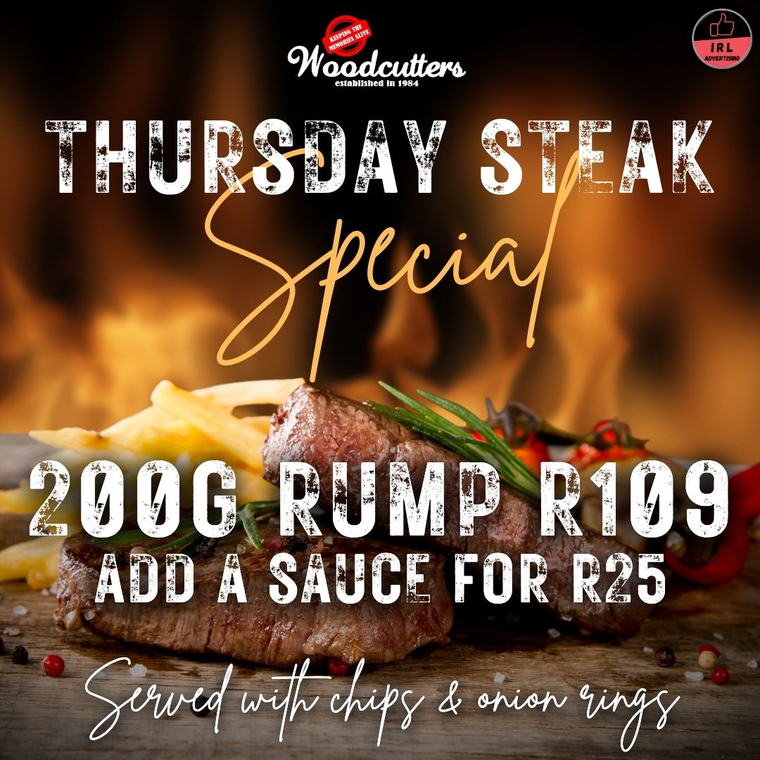 Woodcutters, - 🥩 Thursday Steak Extravaganza! 🥩 Indulge in our mouth ...