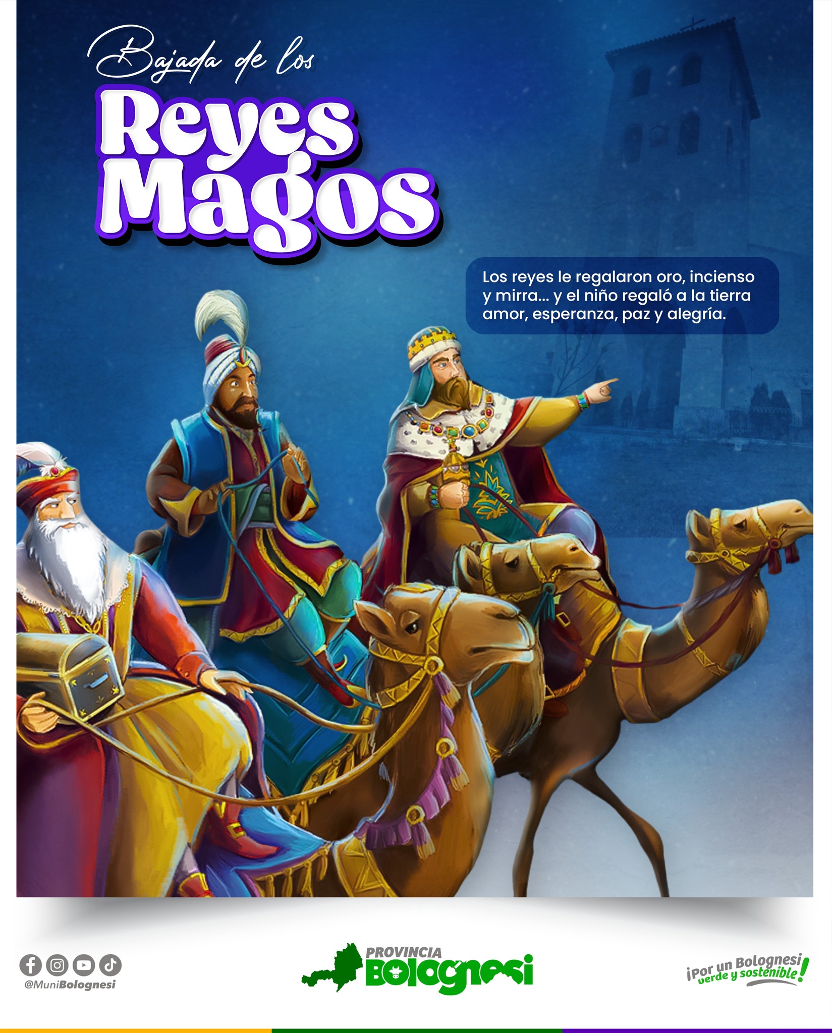 Municipalidad - | [#Efemérides] 𝗕𝗔𝗝𝗔𝗗𝗔 𝗗𝗘 𝗟𝗢𝗦 𝗥𝗘𝗬𝗘𝗦 𝗠𝗔𝗚𝗢𝗦 👑 📅 El 6 de ...