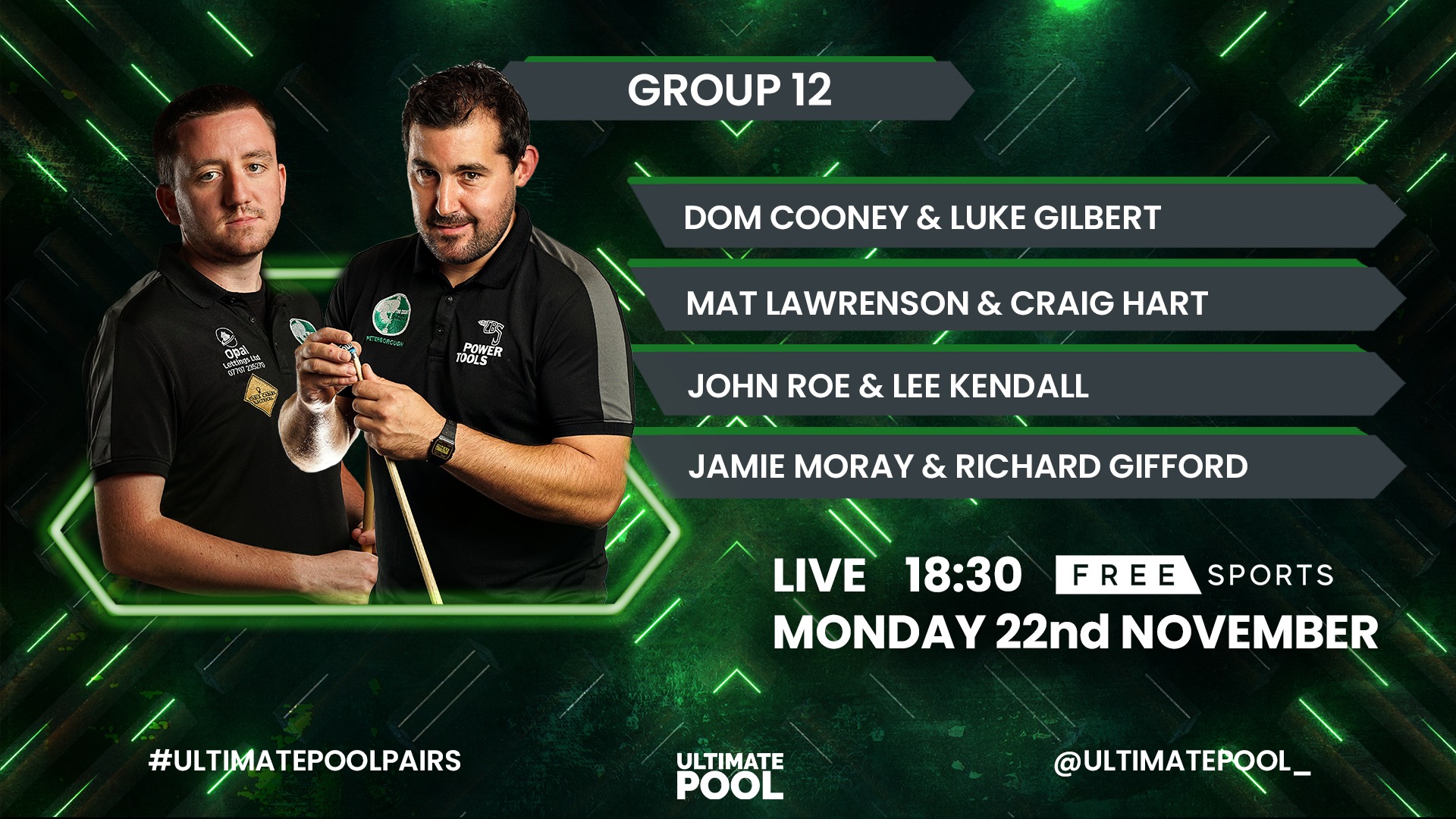 Ultimate Pool - The Eative Ultimate Pool Pairs Cup keeps...
