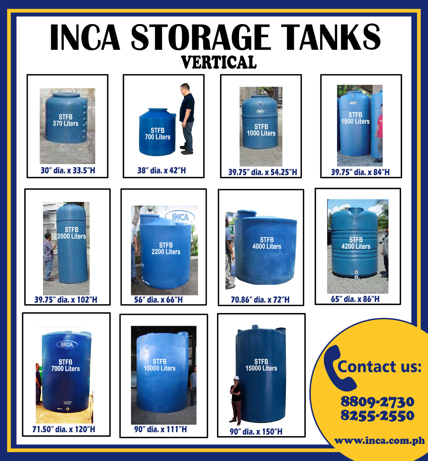 INCA PHILIPPINES INC. - 𝑰𝑵𝑪𝑨 𝑺𝑻𝑶𝑹𝑨𝑮𝑬 𝑻𝑨𝑵𝑲𝑺 (𝑽𝑬𝑹𝑻𝑰𝑪𝑨𝑳) Available from ...
