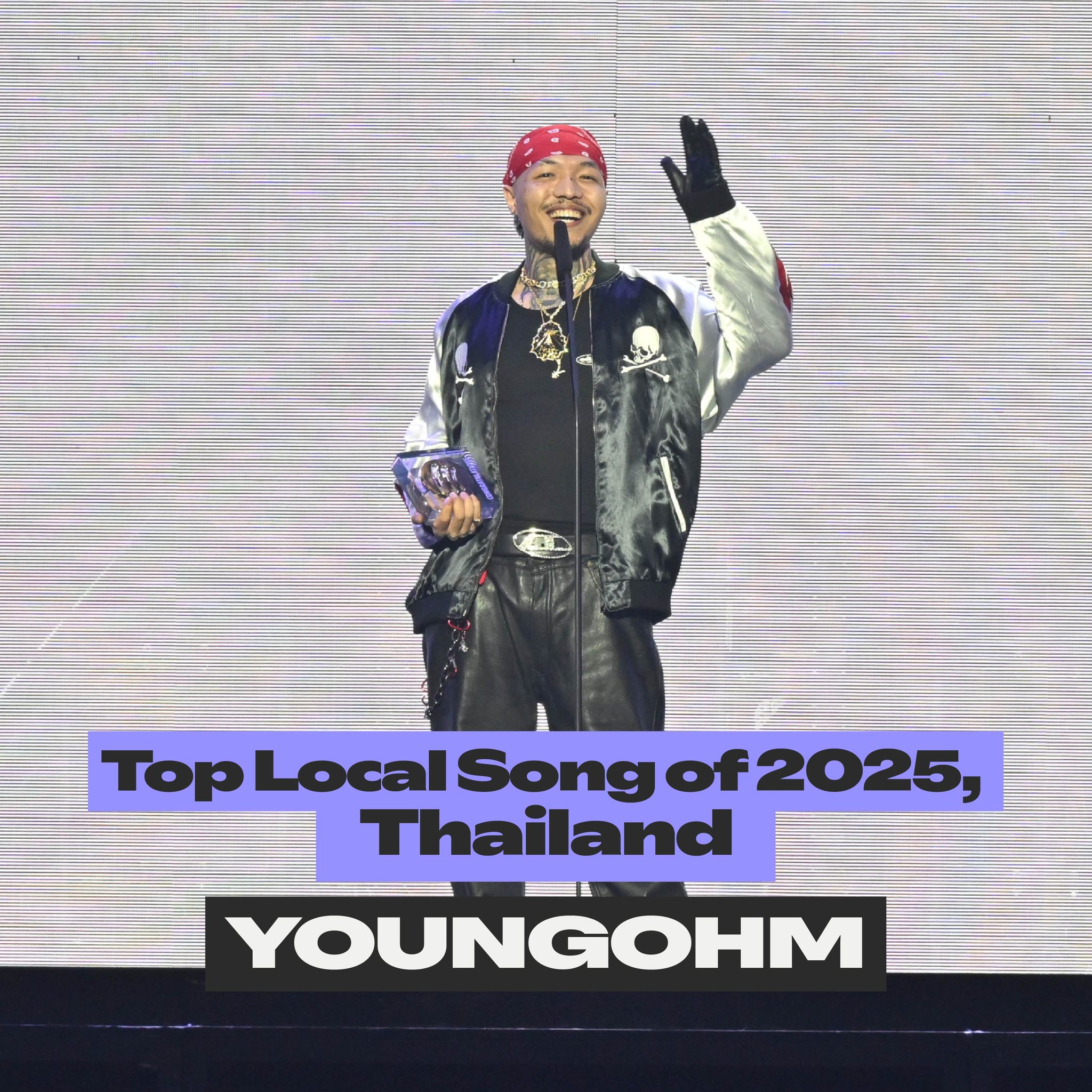 Spotify - รับชมการประกาศรางวัลแบบเต็มอิ่ม พร้อมร่วมยินดีกับ YOUNGOHM ...