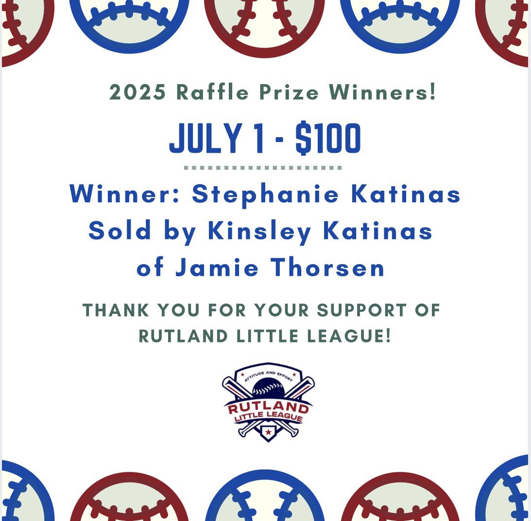 🎉 Congratulations to our... - Rutland Baseball and Softball | Facebook