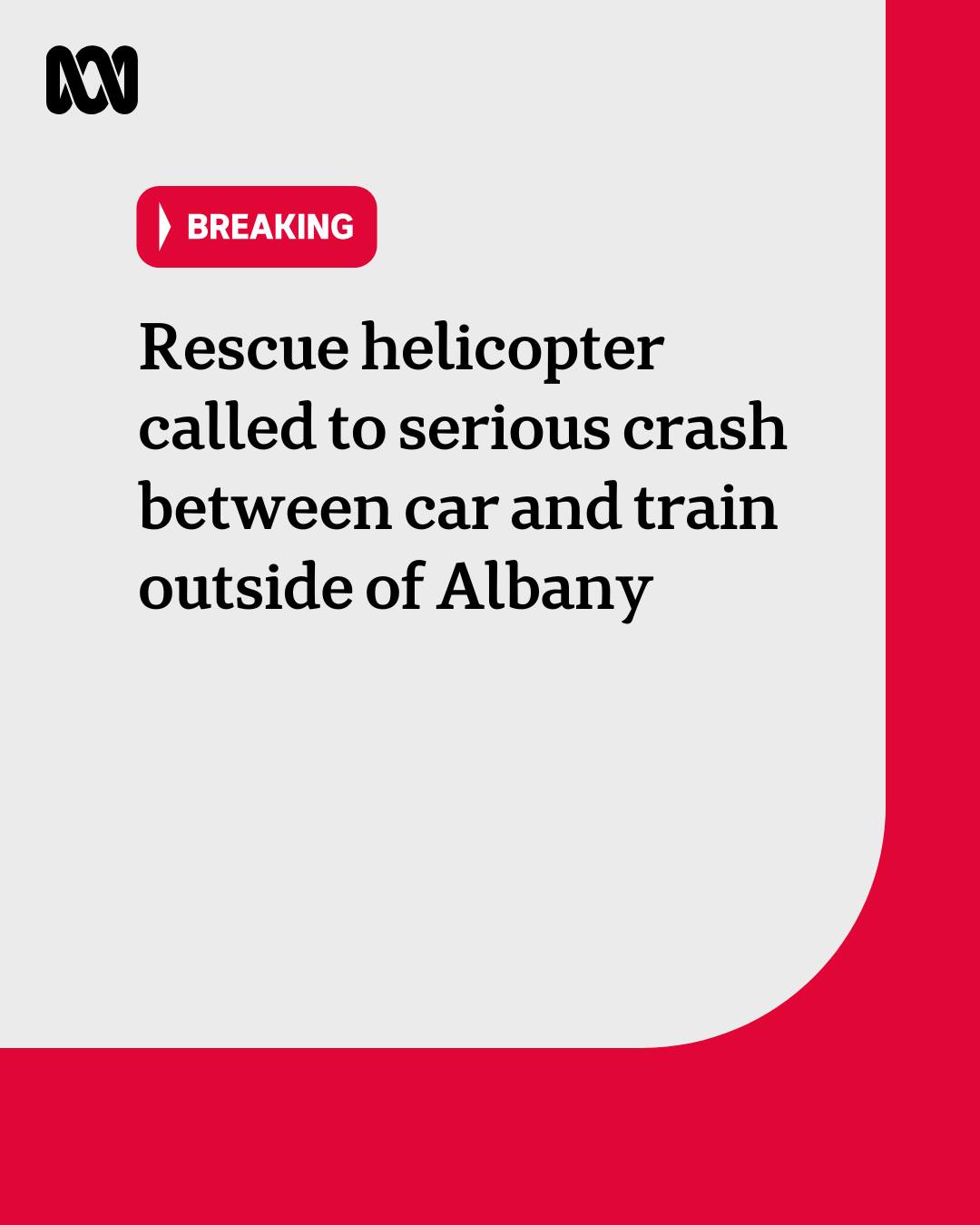 ABC - #UPDATE: A person has died after a car collided with a CBH grain ...