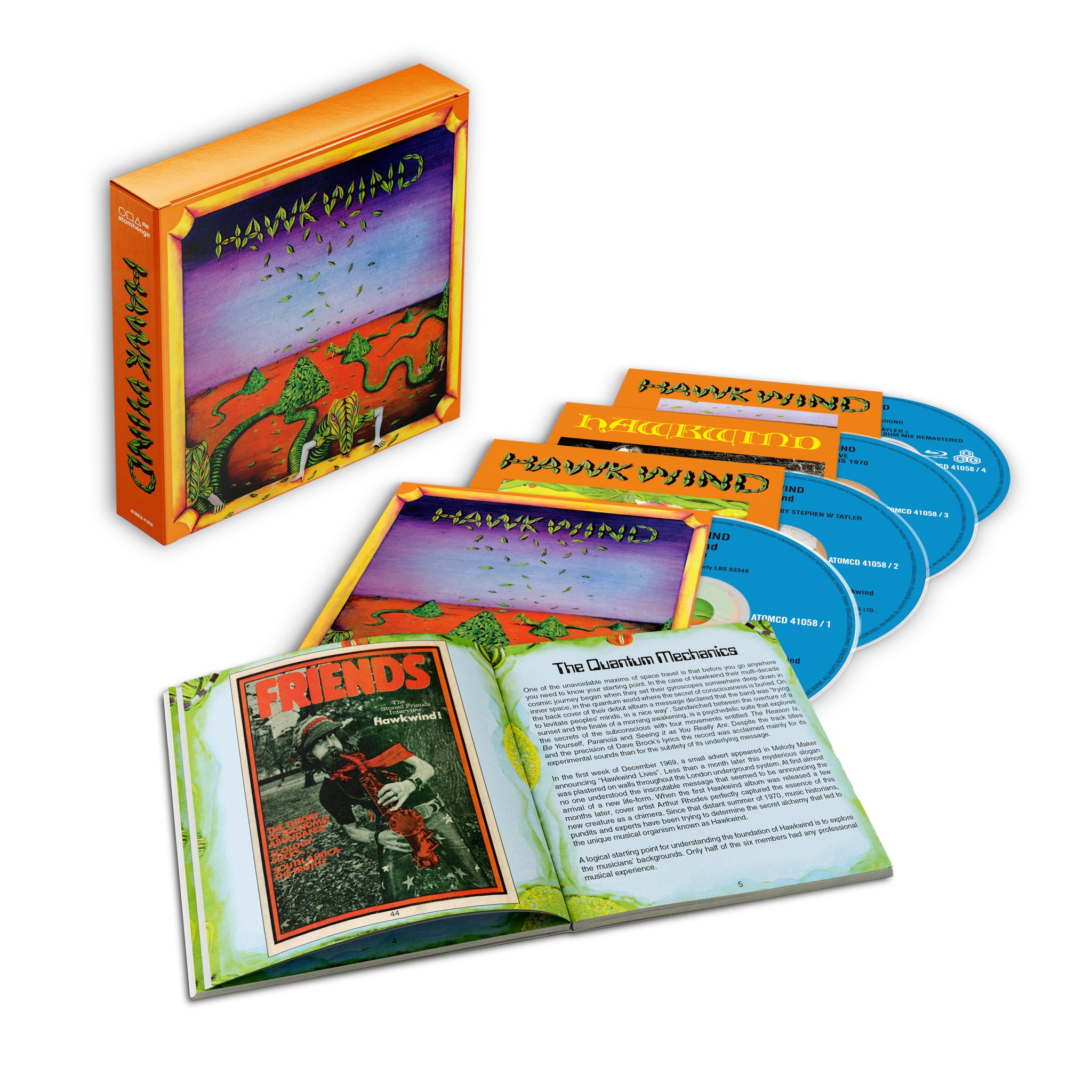 Hawkwind's Hawkwind - 3CD/Blu-ray Edition Box Set, Expanded and