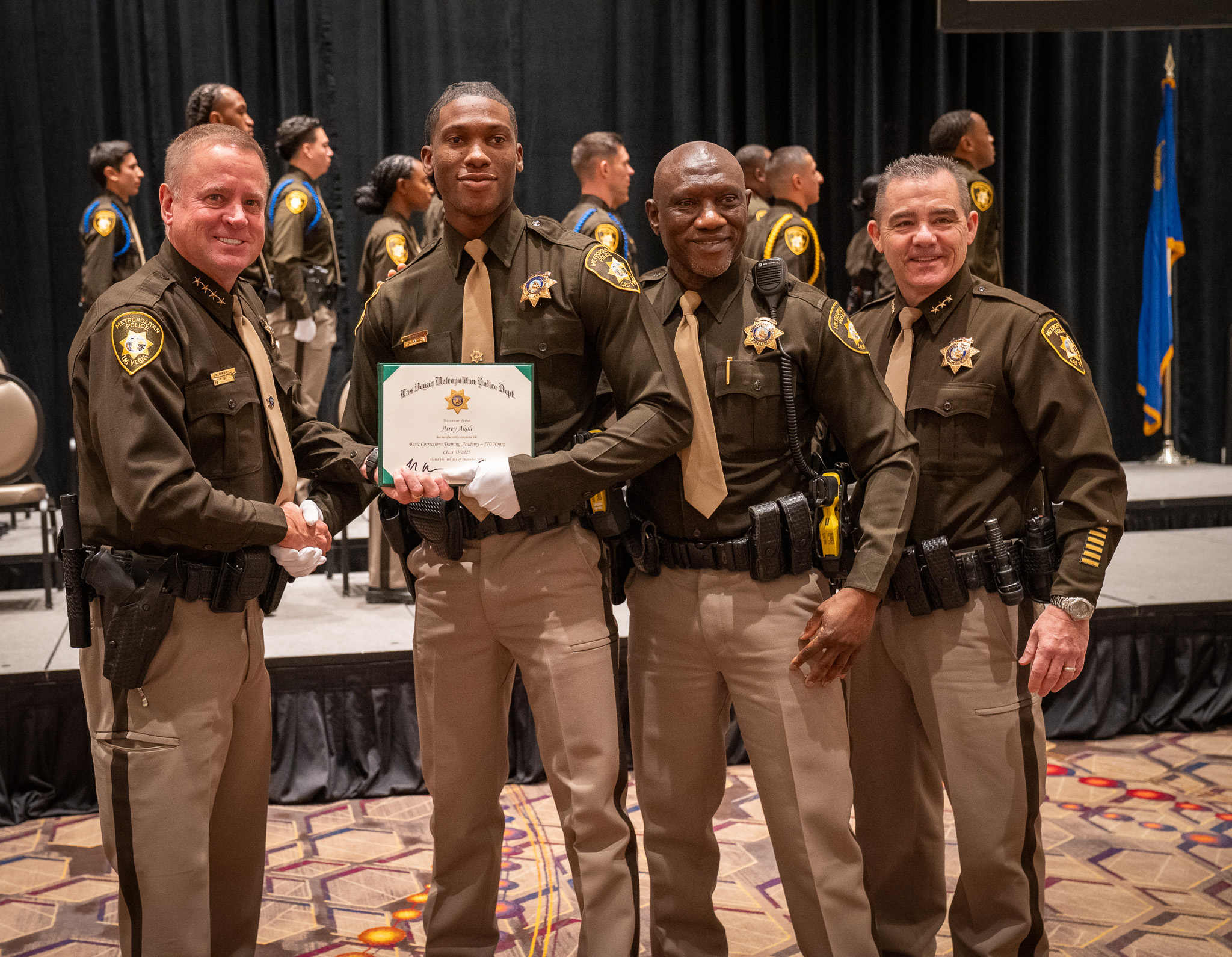 LVMPD - Congratulations, Corrections Officer Class 03-2025! 👮‍♀️🎓 Today ...