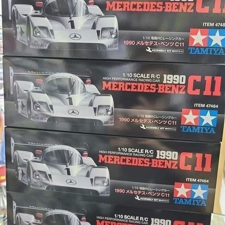 🤩Restock 🎊🏎Tamiya 1990 Mercedes Benz C11 47484🏎 1/10 Group C