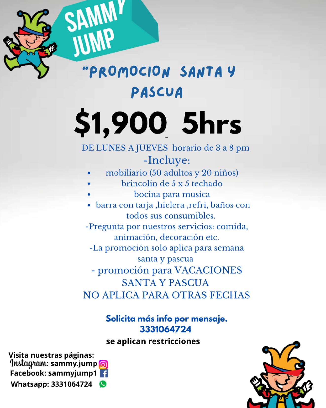 Sammy Jump Pura Fiesta | Zapopan