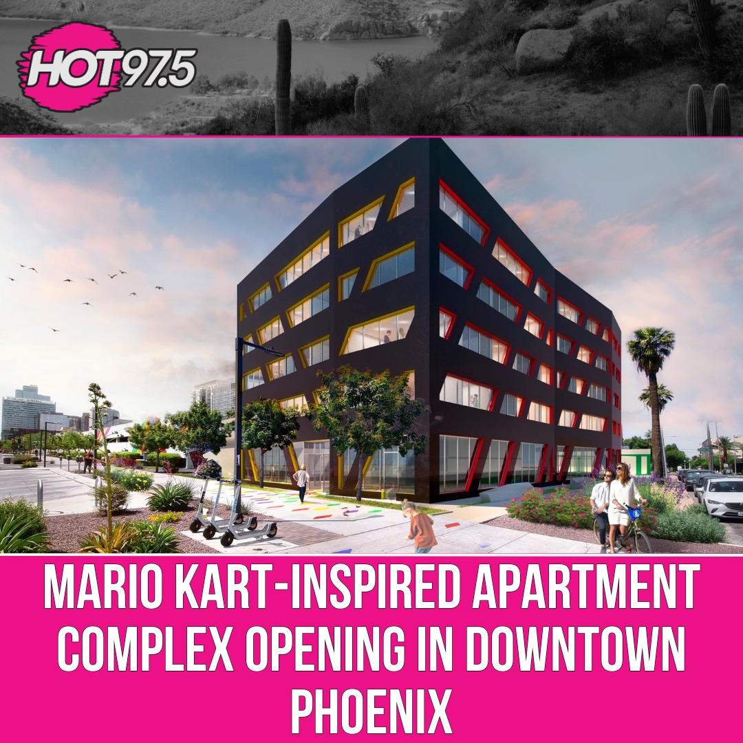 Downtown Phoenix is leveling up! A new 12-sided, Mario Kart