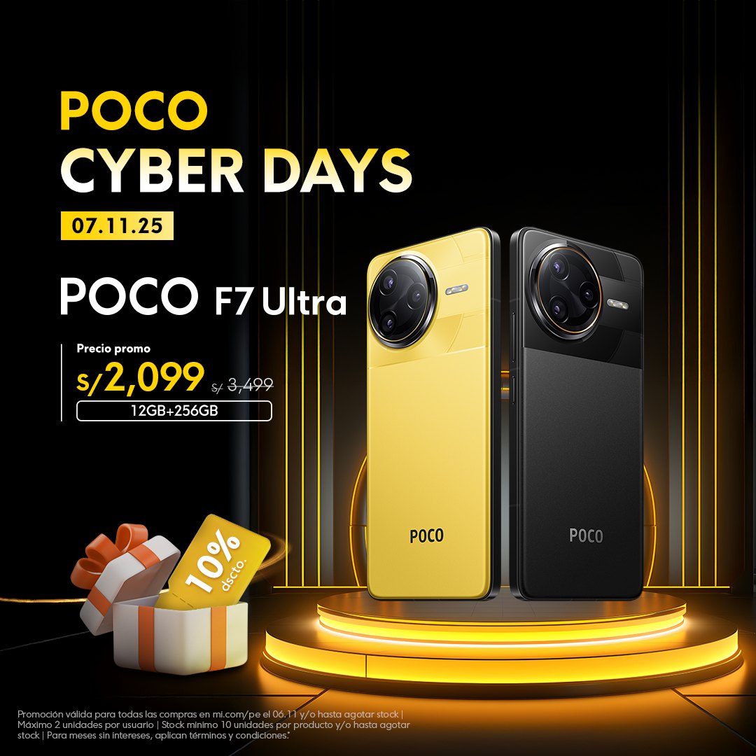POCO - El POCO F7 Ultra lleva el poder de un flagship directo a tus ...