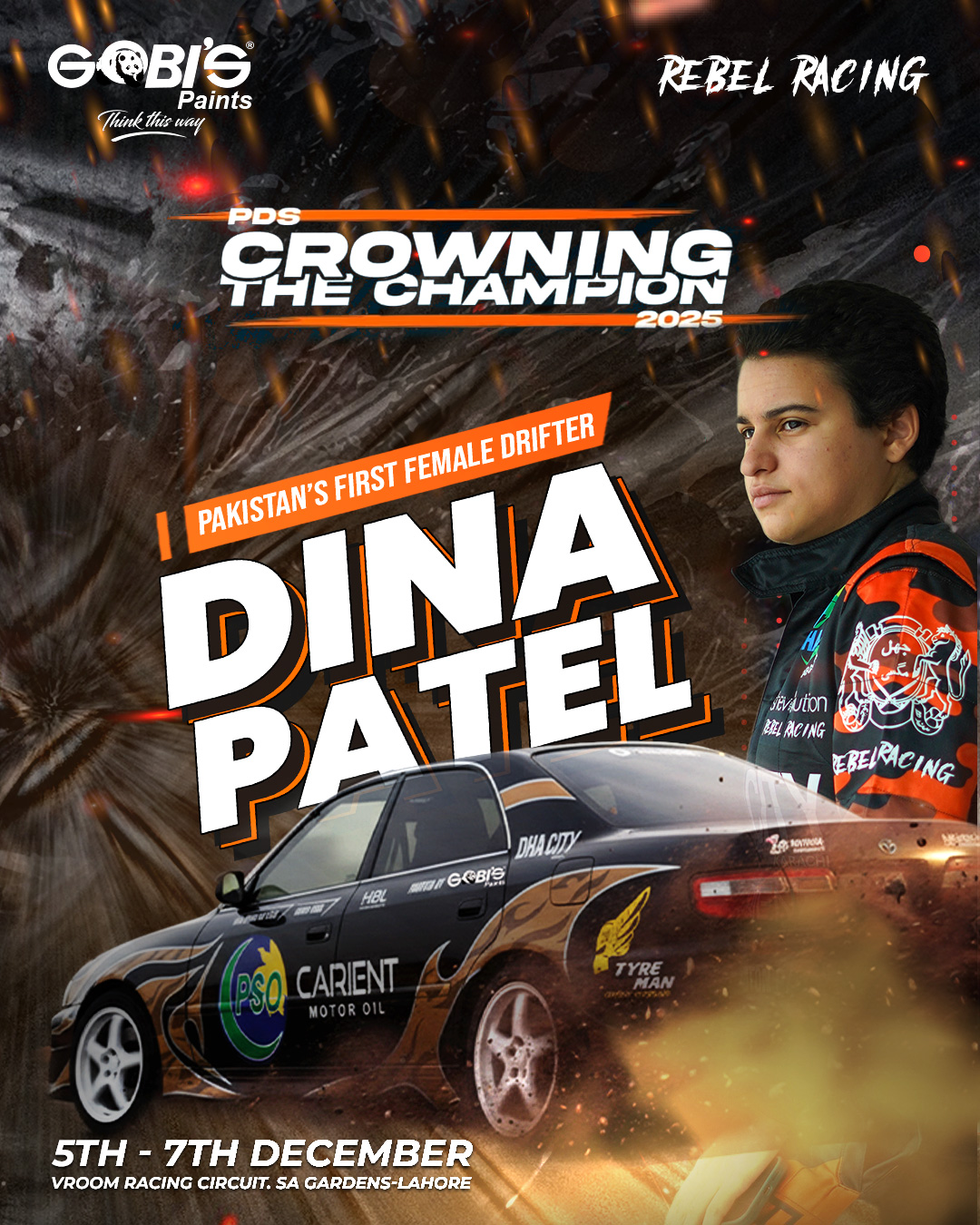 Gobi's - Gobi’s Paint is thrilled to sponsors Dina Patel, Pakistan’s ...