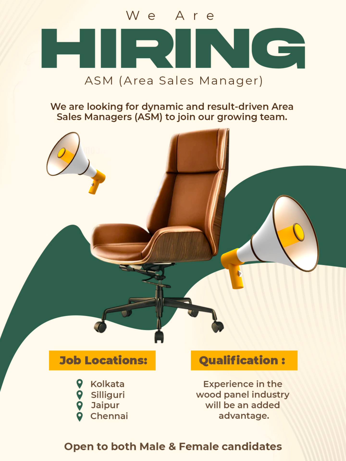 GattaniPly - 🚀 We’re Hiring! We are hiring Area Sales Managers (ASM) at ...