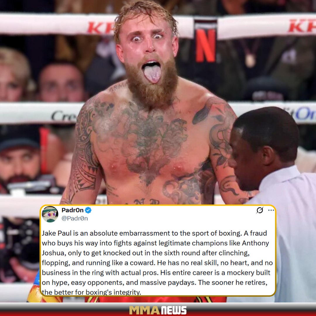 MMA News - 🥊🔥 Fans show no mercy after Jake Paul vs.... | Facebook