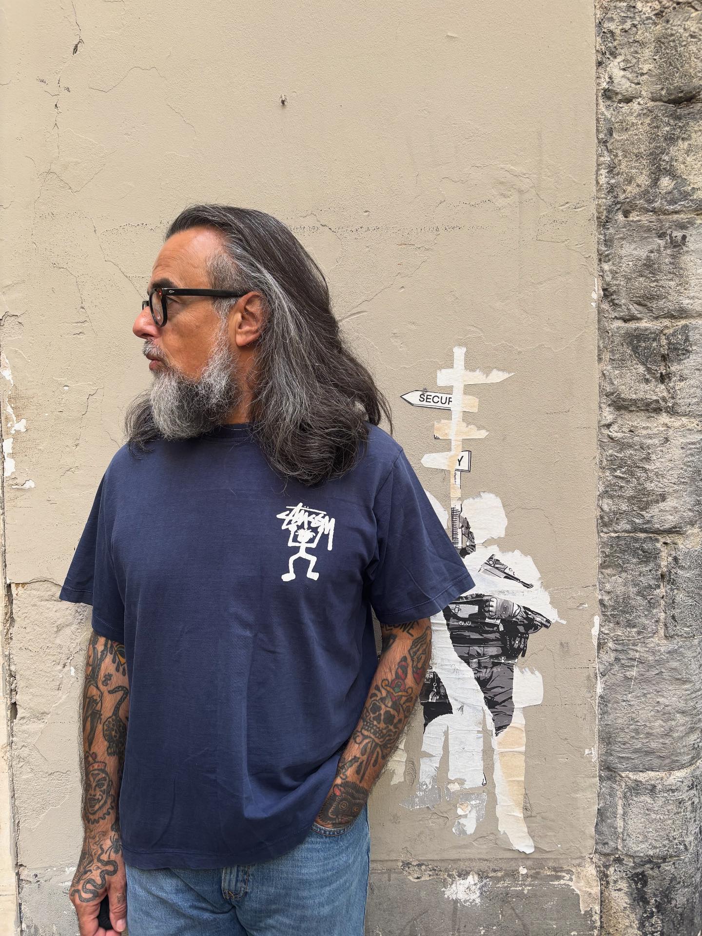 RARE MADE IN USA STUSSY T-Shirt 90s For @gianmariaguglielmino 