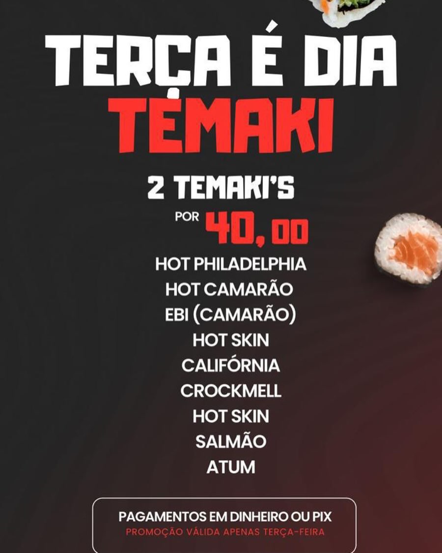 Kami-Sama SUSHI | Maricá RJ