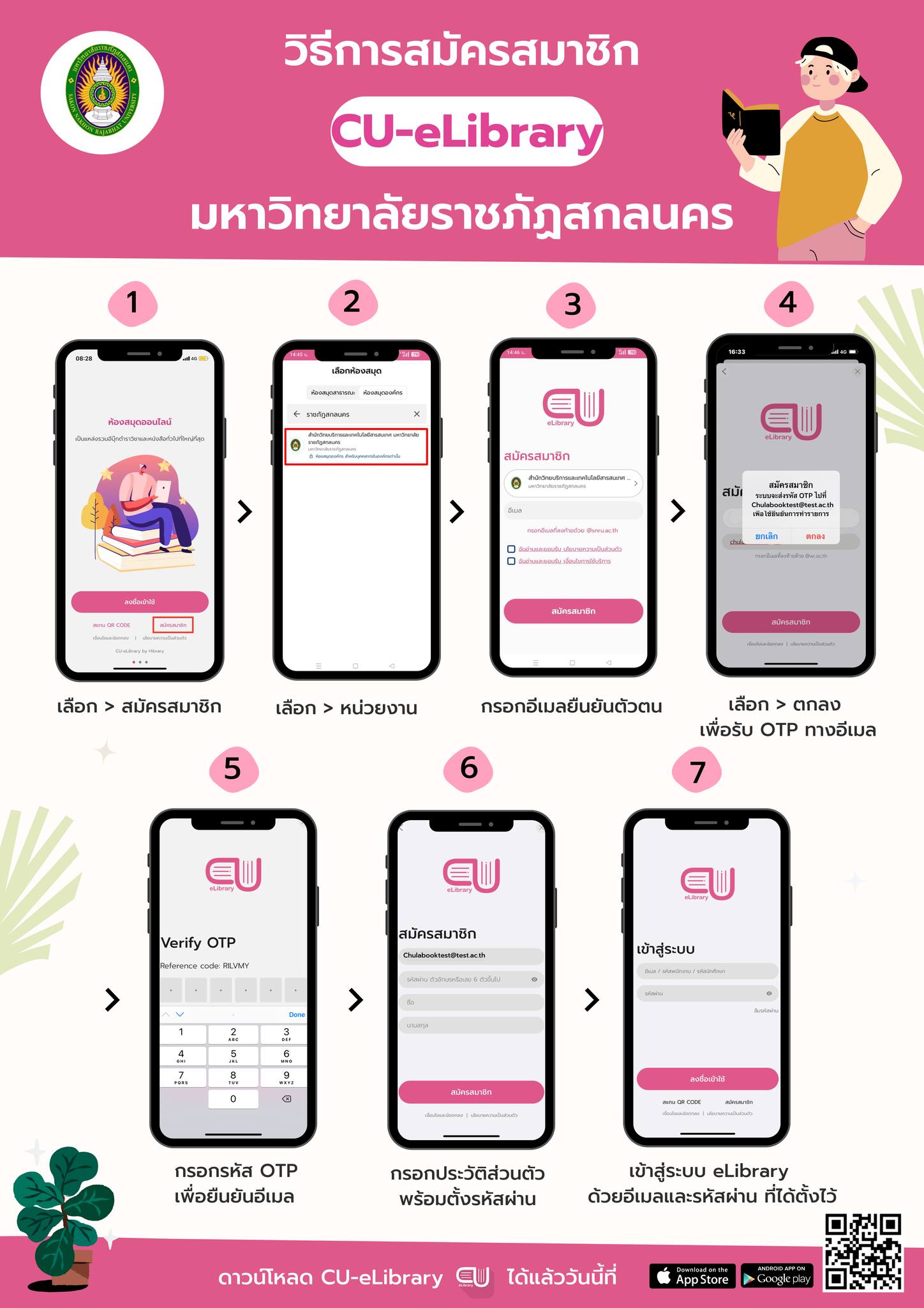 สำนักวิทยบริการและเทคโนโลยีสารสนเทศ - 📚 วิธีสมัครสมาชิก CU-eLibrary ...