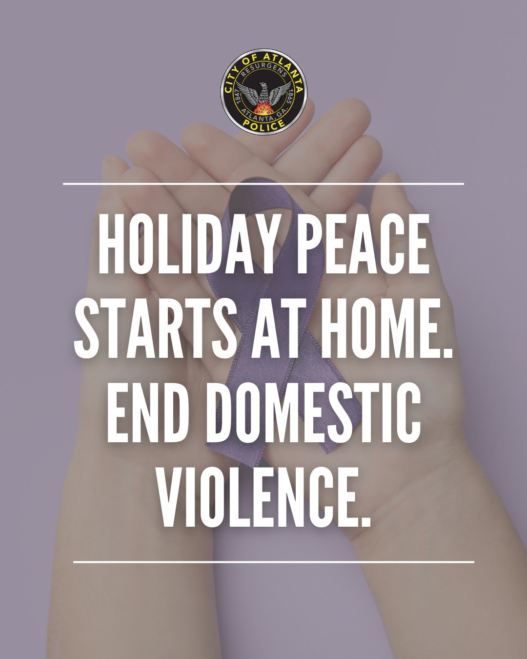 City - Love Should Never Hurt 💜 The holidays bring joy for many, but ...